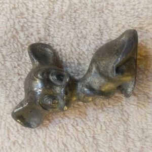 Vintage Pewter Mouse Figurine